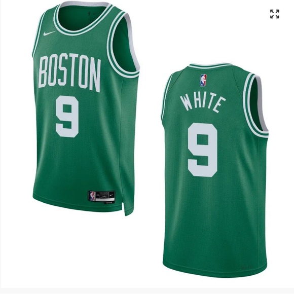 New Derrick White Kelly Green Icon Edition 22-23 Boston Celtics Swingman Jersey‎ - Picture 1 of 3